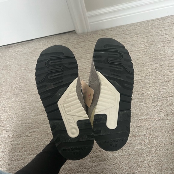 BNWT New Balance 998 - Gray & Blue Made In USA 998 Sneakers - Picture 10 of 10